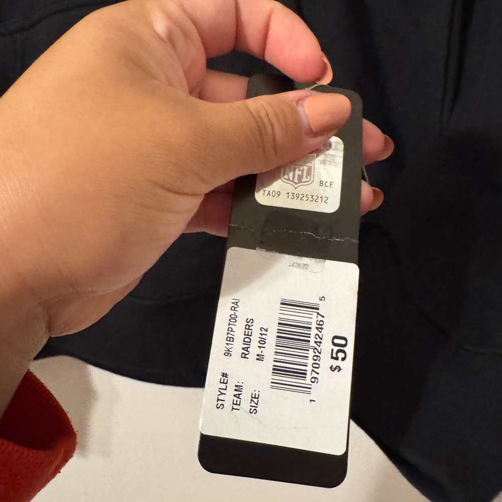 Raiders youth hoodie size medium - Picture 2 of 3